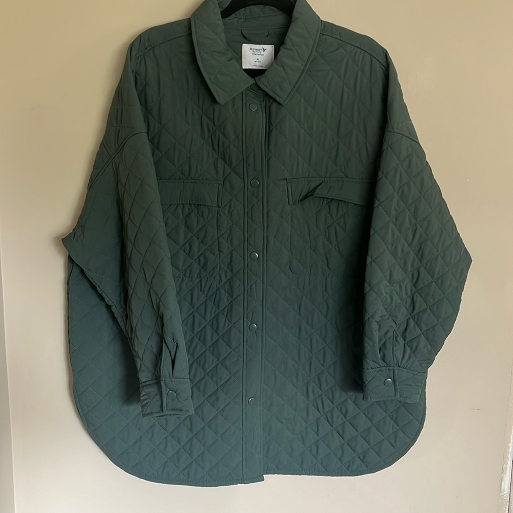 Old Navy Oversized Workout Coat Jacket Size XL